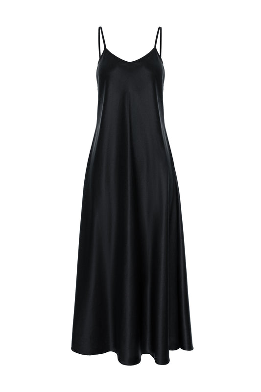 Rochie de mătase tip furou