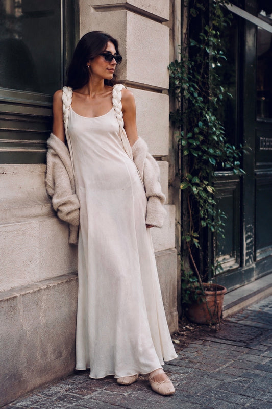 Linen Slip Dress